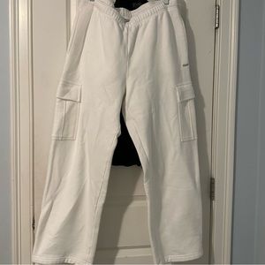 Cozy fleece mega cargo sweatpants
